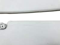 bmw 3 series e46 sun visor trim front right left set light gray gray