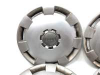 Audi a3 8p wheel trims hubcaps 4 pcs silver set 16 inch...