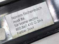 Audi a4 8e b6 sedan molding decorative trim front right soul 8e0867410G