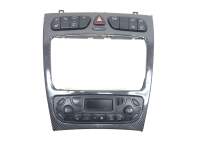 Mercedes c class w203 center console switch panel climate...