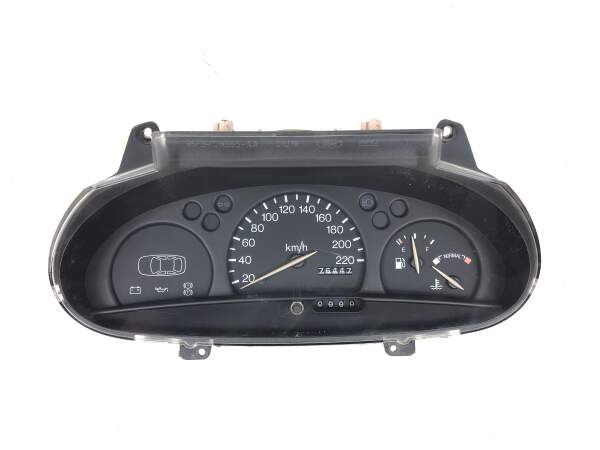 Ford Fiesta iv 4 speedometer tachometer instrument cluster display 76447km 96fb10848aa