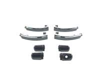 Door handle outer front rear right left set gray Chrysler...