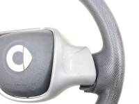 Airbag steering wheel Airbag trim Black front left Smart ForTwo 451