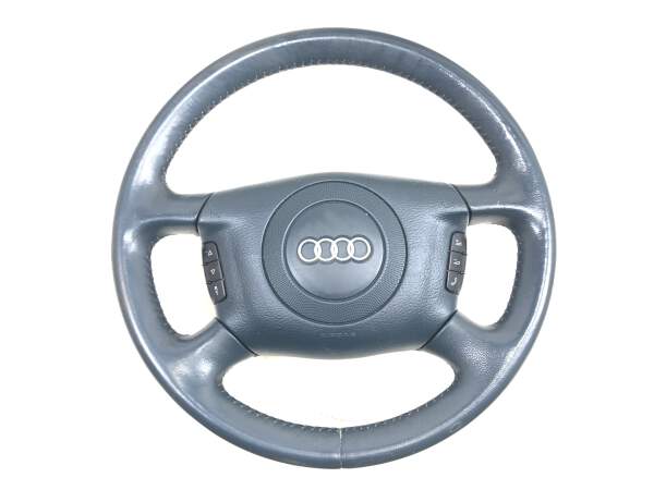 4b0419091aj multifunction steering wheel leather steering wheel airbag blue audi a4 b5