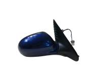Exterior mirror incl. mirror glass electric blue front right vr Peugeot 406