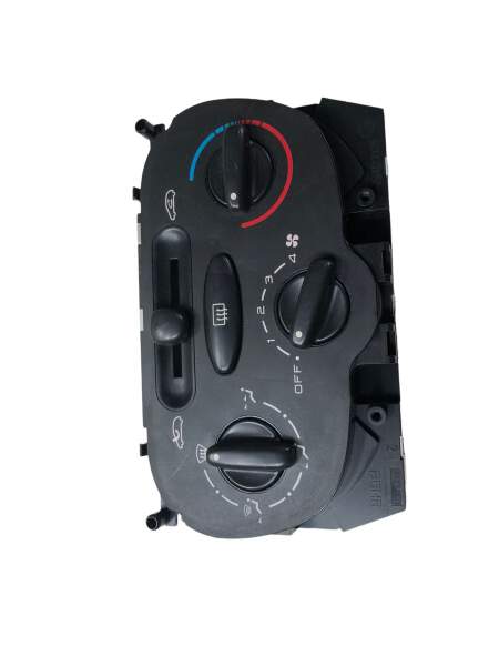 Qiilu Auto Klimaanlage Schalter Knopf, Heizung Dash A/C Schalter Knöpfe  Schwarz Steuertasten für MK4 B5