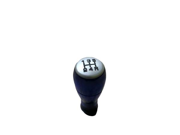 Gear knob shift 5 speed blue silver manual Citroen c2 05-08