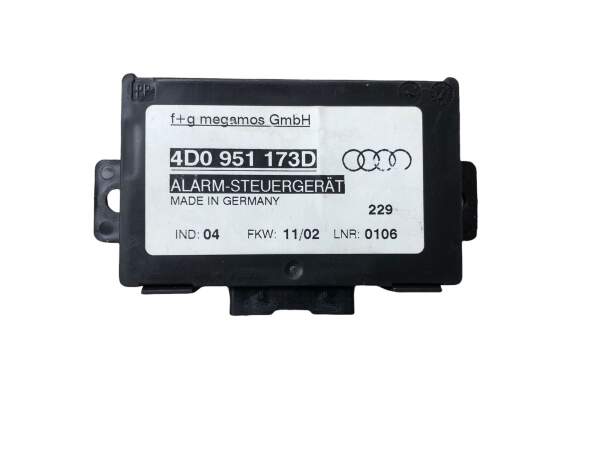 Control unit alarm system control module 4d0951173d Audi a6 4b 97-05