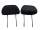 Headrest headrest front set black fabric Seat Toldeo ii 2 99-04