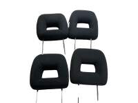 Headrest headrest front rear black fabric set mazda mpv ii 2 99-05