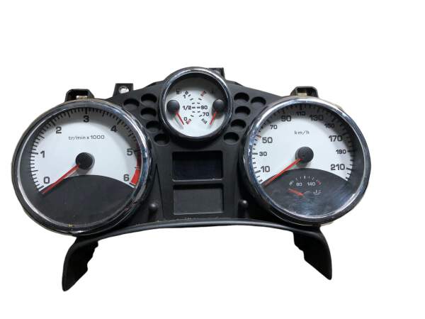 Tachometer Tacho Instrument Anzeige Modul 9662904980 Peugeot 207 06-15