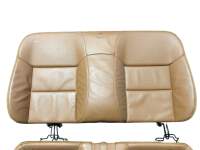 Back seat rear bench seat cushion set Brown leather...