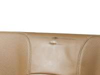 Rücksitzbank hinten Sitzbank Sitzpolster SET Braun Leder Peugeot 207 CC 06-15