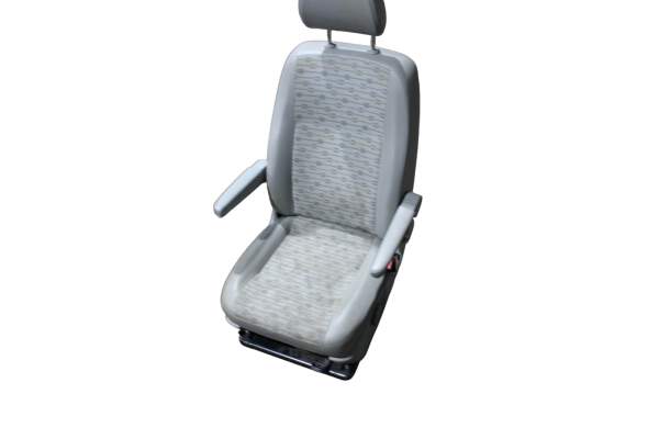 Beifahrersitz Sitz vorne rechts VR Stoff Grau Kopflehne VW T5 Multivan 4 Motion 2012