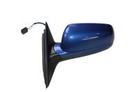 Exterior mirror electric blue left incl. mirror glass vw...