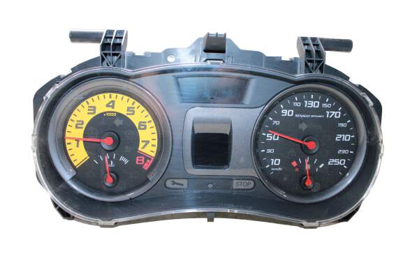Speedometer tachometer instrument display 8201060314a Renault Clio iii 3 rs 05-14
