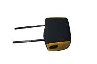 Headrest headrest sport black yellow fabric front Renault Clio iii 3 rs 05-14