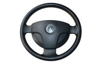 Airbag steering wheel airbag 3 spokes black left vw fox...