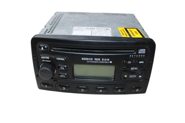 Autoradio Radio Audio Auto 6000CD RDS YS4F18C815AA Ford Mondeo III 3 00-07