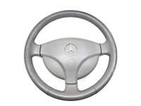 Mercedes a class w168 airbag steering wheel steering wheel light gray 3 spokes