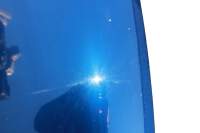 Fuel filler flap cap cover tank blue 13129588 Opel Zafira b 05-14