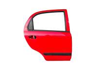 Tür hinten rechts HR Türblatt 71U Super Red Rot Chevrolet Matiz M200/250 ab 2005