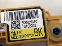 Opel Vectra c Signum control unit airbag sensor srs crashsensor 13102028