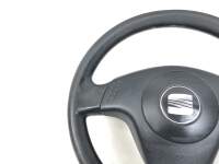 Seat Ibiza 6l Steering Wheel Airbag Steering 3 Three...