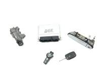 Audi a6 4b 2,4 lock set ignition lock engine control unit set 4b0907552F