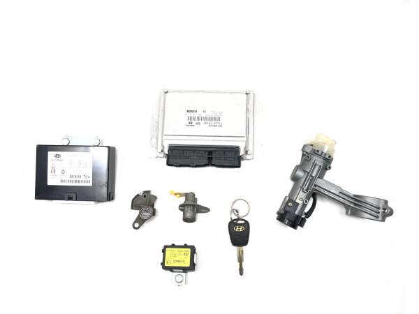 Hyundai Getz 1.5 Lock set ignition lock control unit key set 3910127711